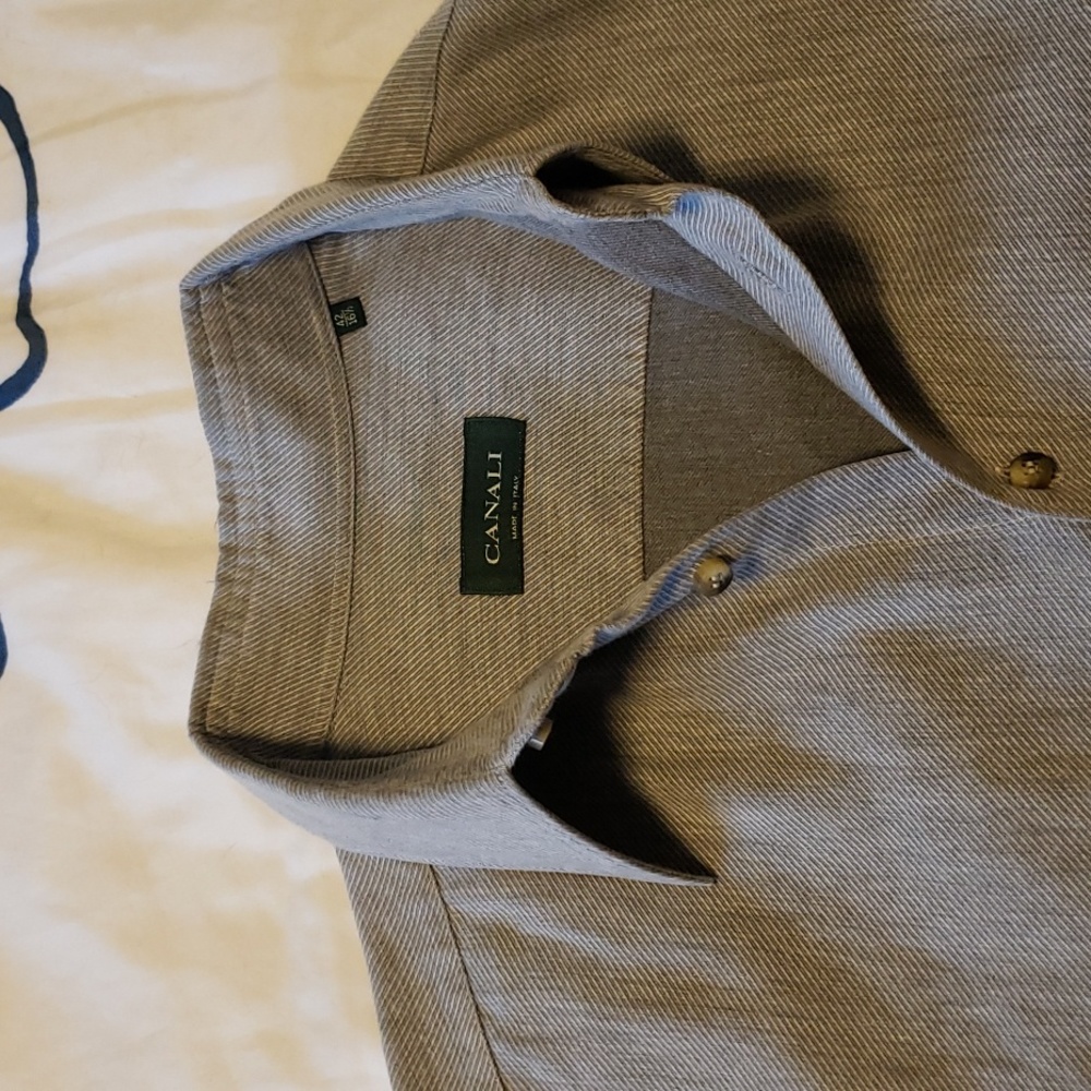 Canali Dress Shirt 42 / 16 1/2